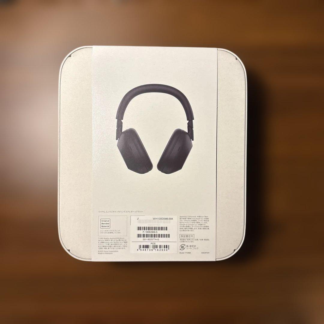 「新品未開封‼️」SONY WH-1000XM6 ワイヤレスヘッドホン