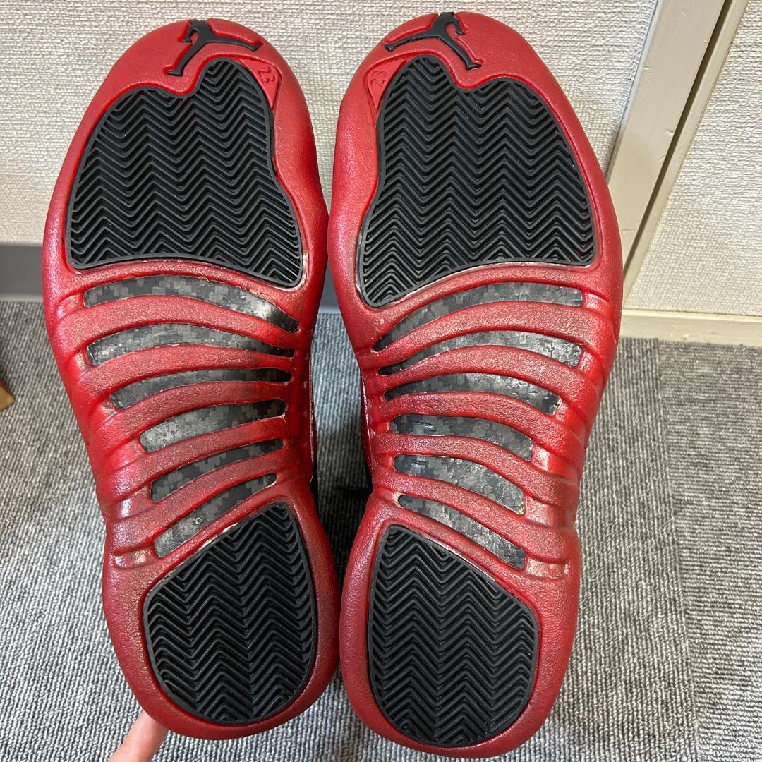 ナイキ　Nike Air Jordan 12 黒赤 シューズ