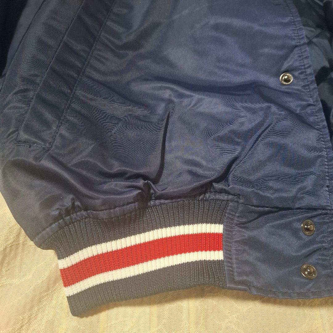 VAN JAC ネイビー スタジャンジャンバ－　 Mサイズ