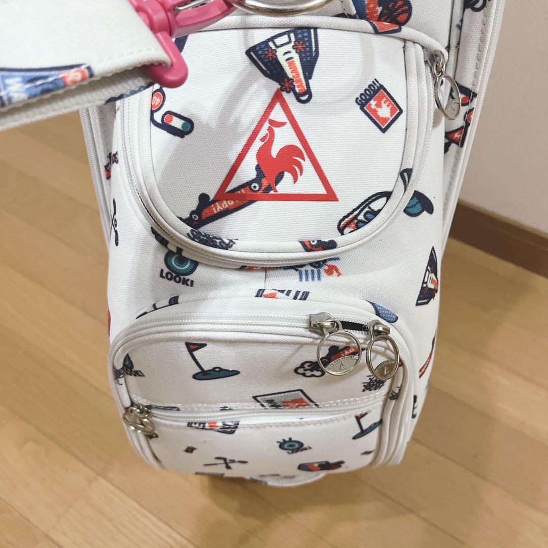 K274 lecoq sportif レディースキャディバッグ フード無し