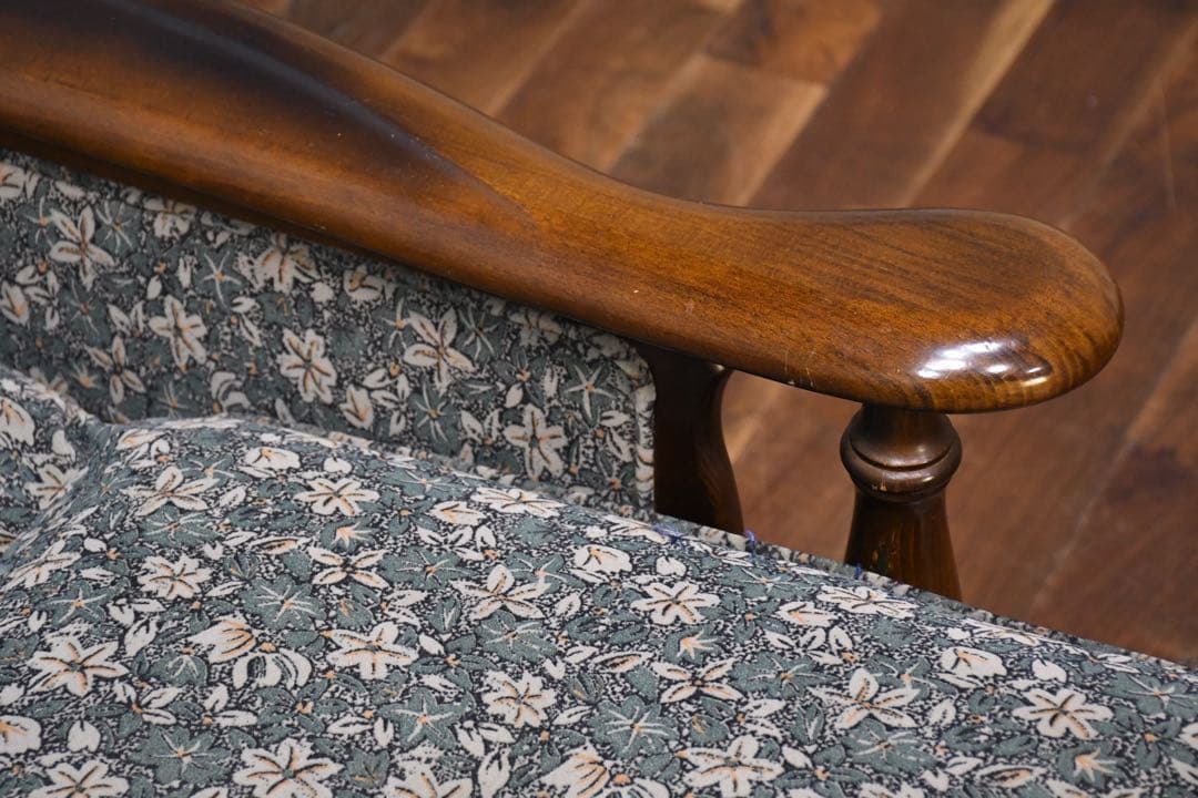 ECK119 カリモク コロニアル ソファベッド 3人掛け スリーピングソファ