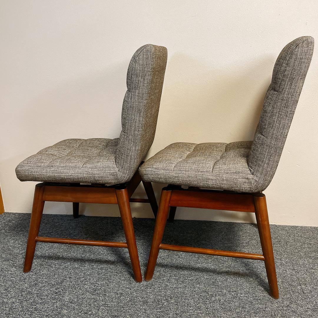 美品 ニトリ 回転式 ダイニングチェア 椅子 2個セット