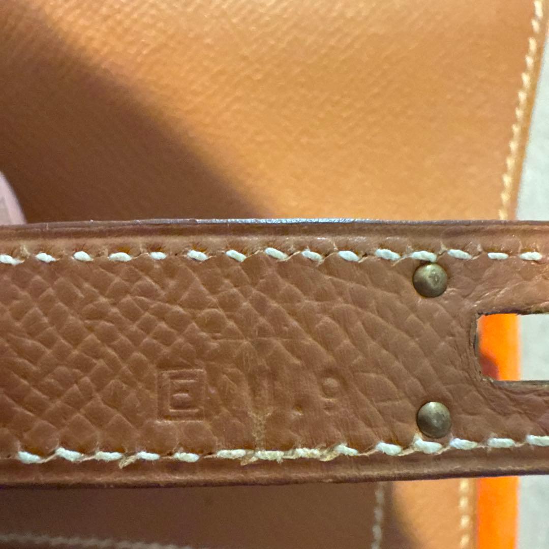 【極美品】エルメス ケリー デペッシュ38 ゴールドカラー ゴールド金具 激レア