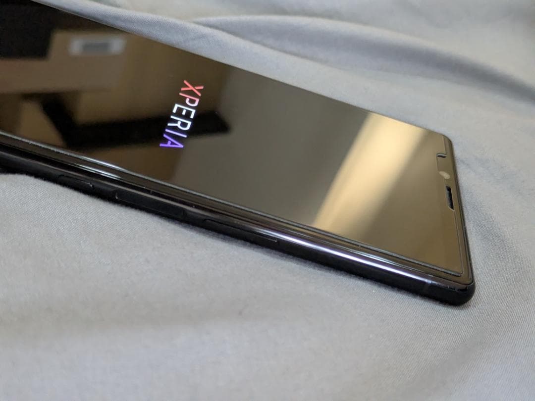 美品 SONY XPERIA 1 SOV40 64GB/ブラック/キャリア au