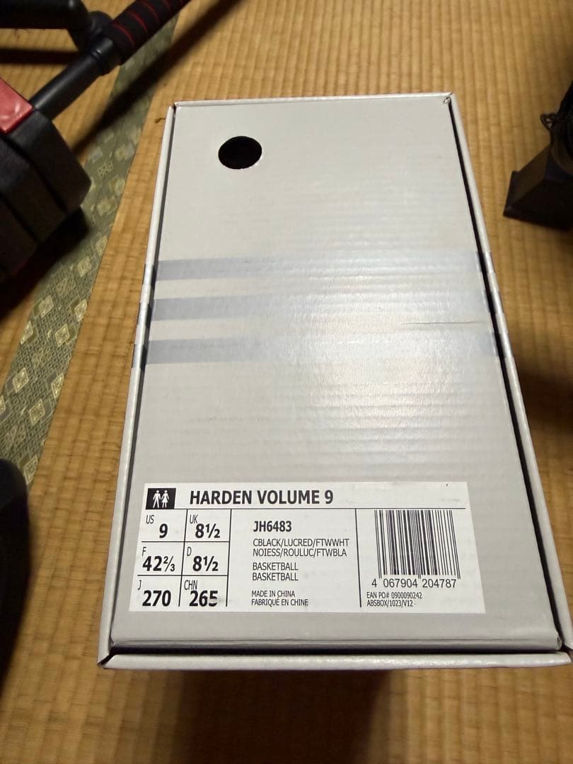 バスケットボールシューズ ブラック/レッド