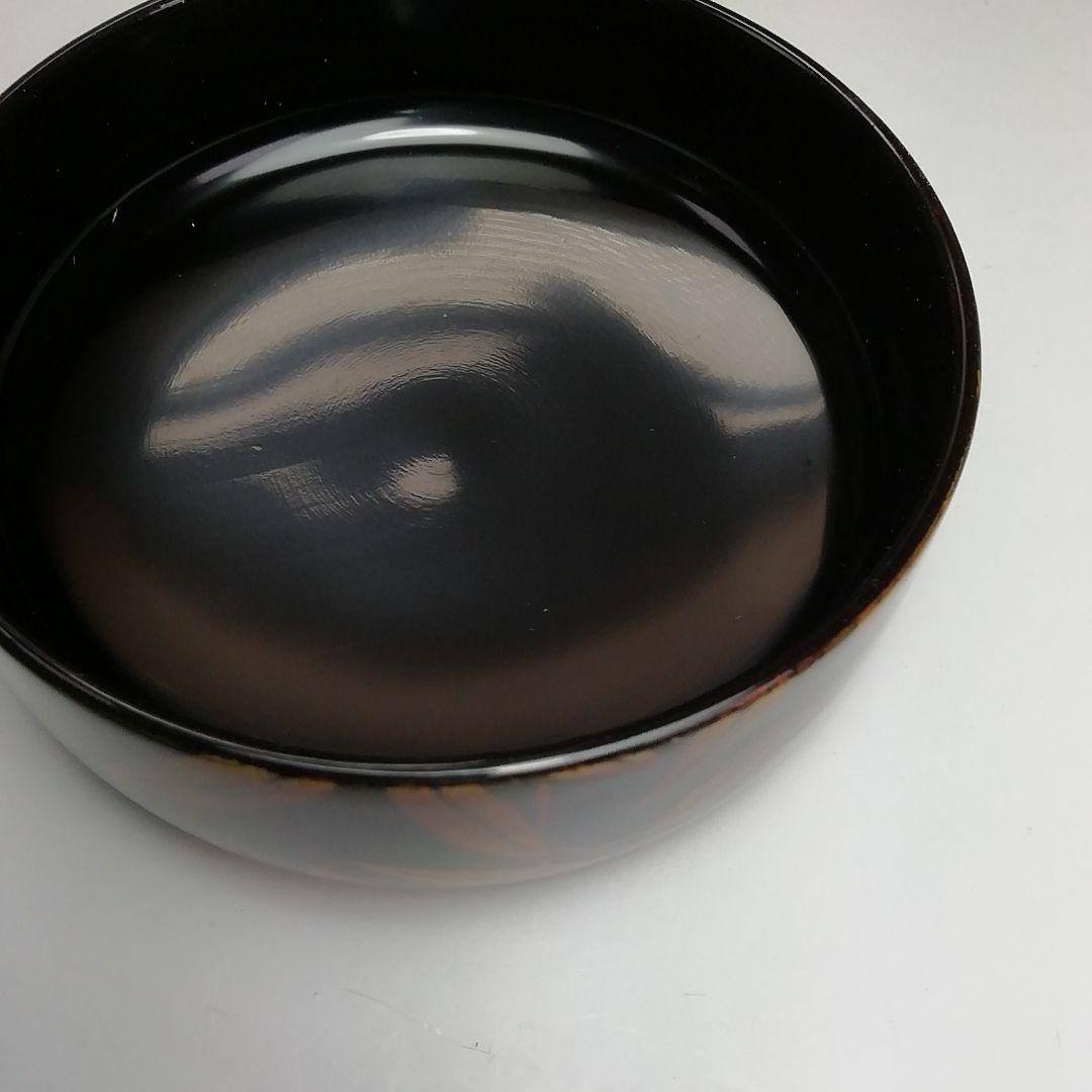 Ｓ６５０　棗　『白檀塗　笹蒔絵』『大棗』『蒔絵師　中村香鳳』　共箱　茶道具