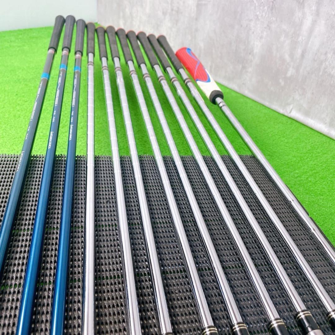 メンズ テーラーメイド SIM2MAX ゴルフクラブセット 左打ちレフティ12本