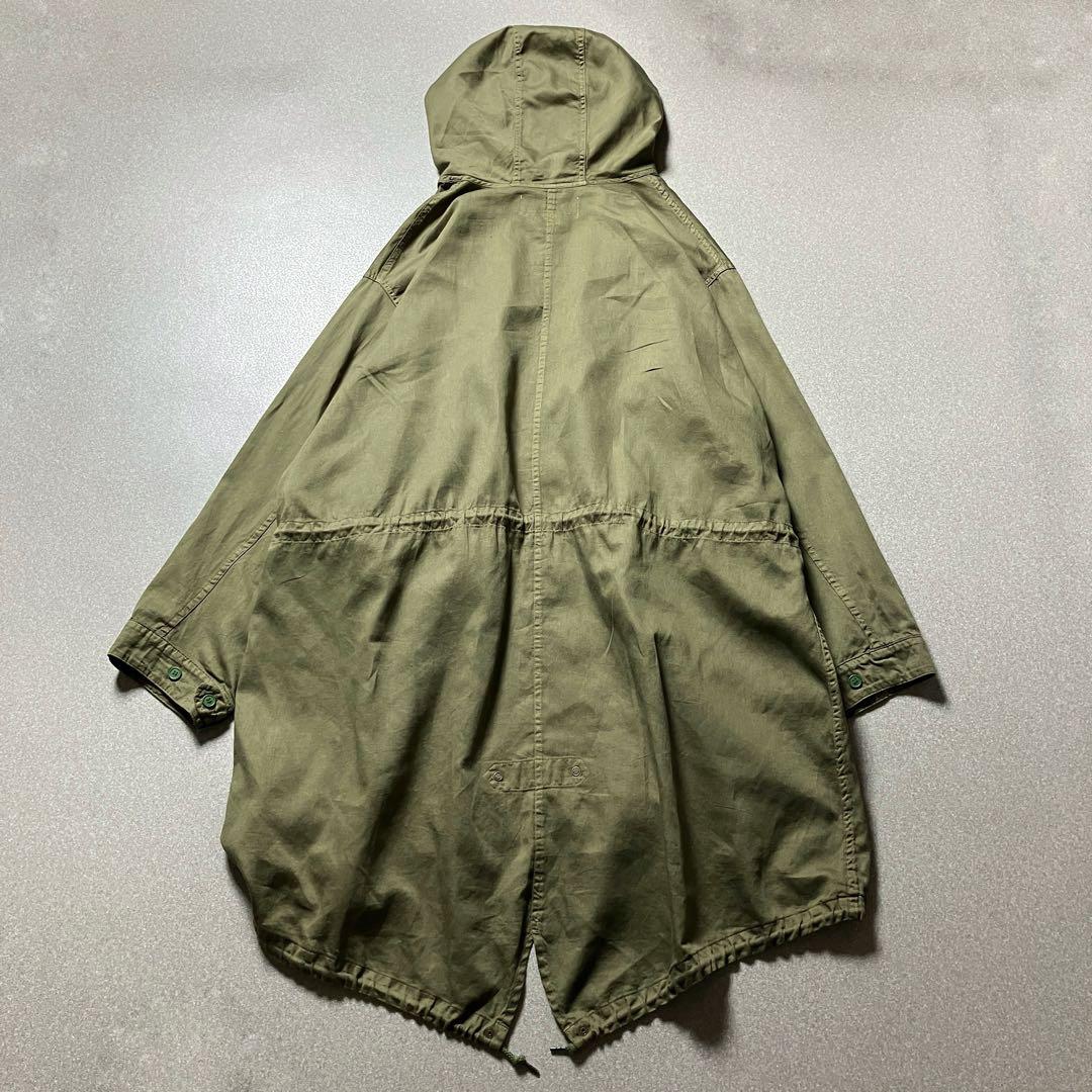 【23年モデル】ヴェリテクール フィッシュテールパーカー モッズコート フード