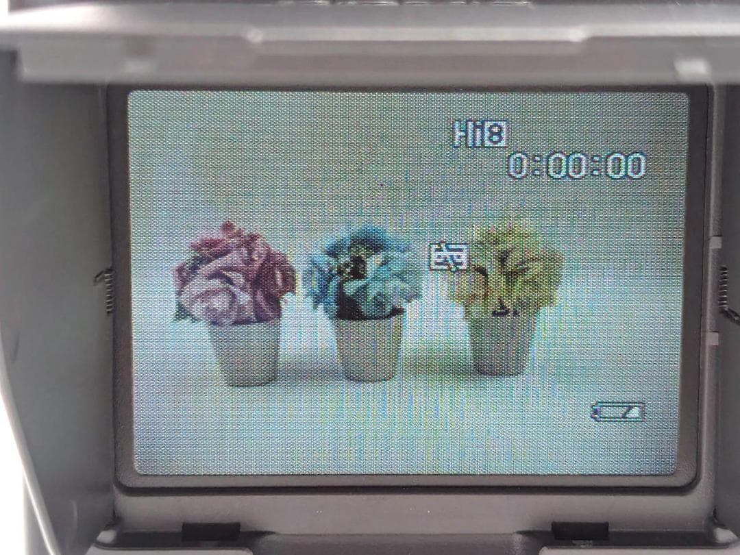 8mmテープのダビングに！ SONY ビデオカメラ CCD-SC7