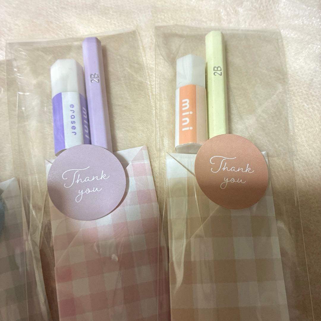 鉛筆68えんぴつプチギフト30個　ばら撒　退職　　お礼　引越　文具　バレンタイン