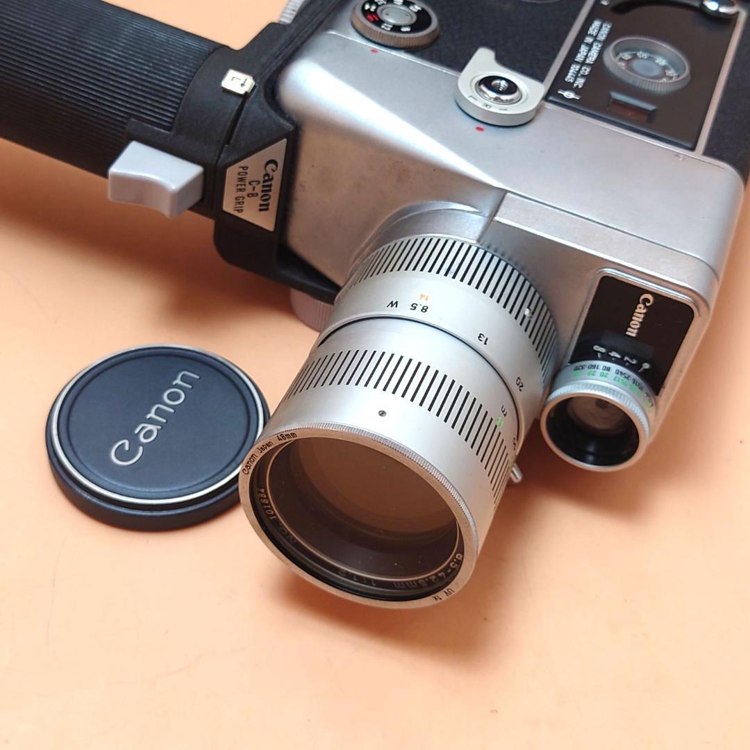 一部動作確認済 Canon 8ミリカメラ CINE ZOOM 512 元箱付き