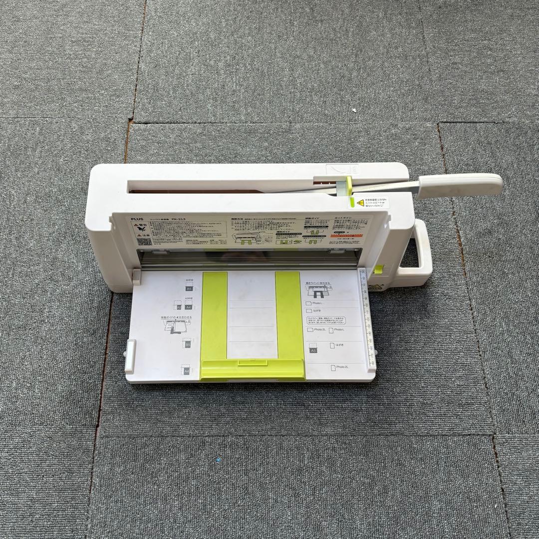 PLUS コンパクト断裁機 PK-213 裁断機