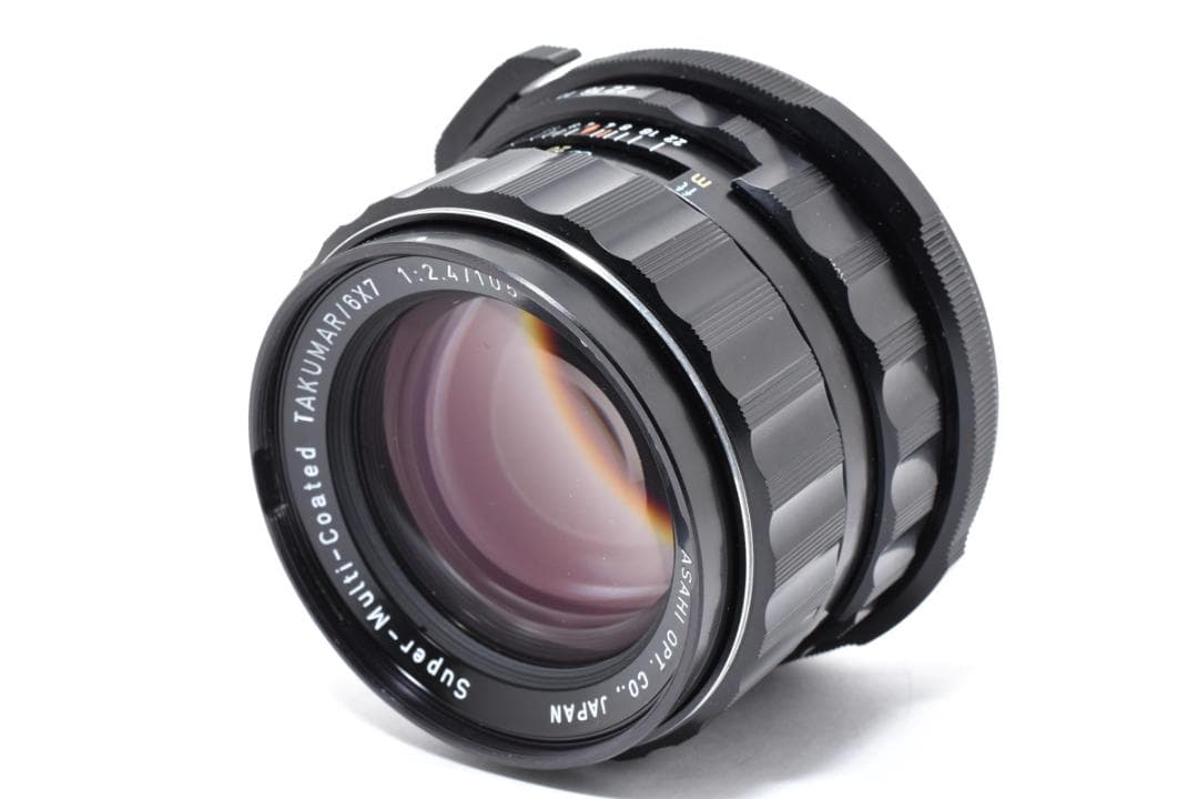 ★極上品★ PENTAX 6x7 105mm F2.4 中判 単焦点レンズ