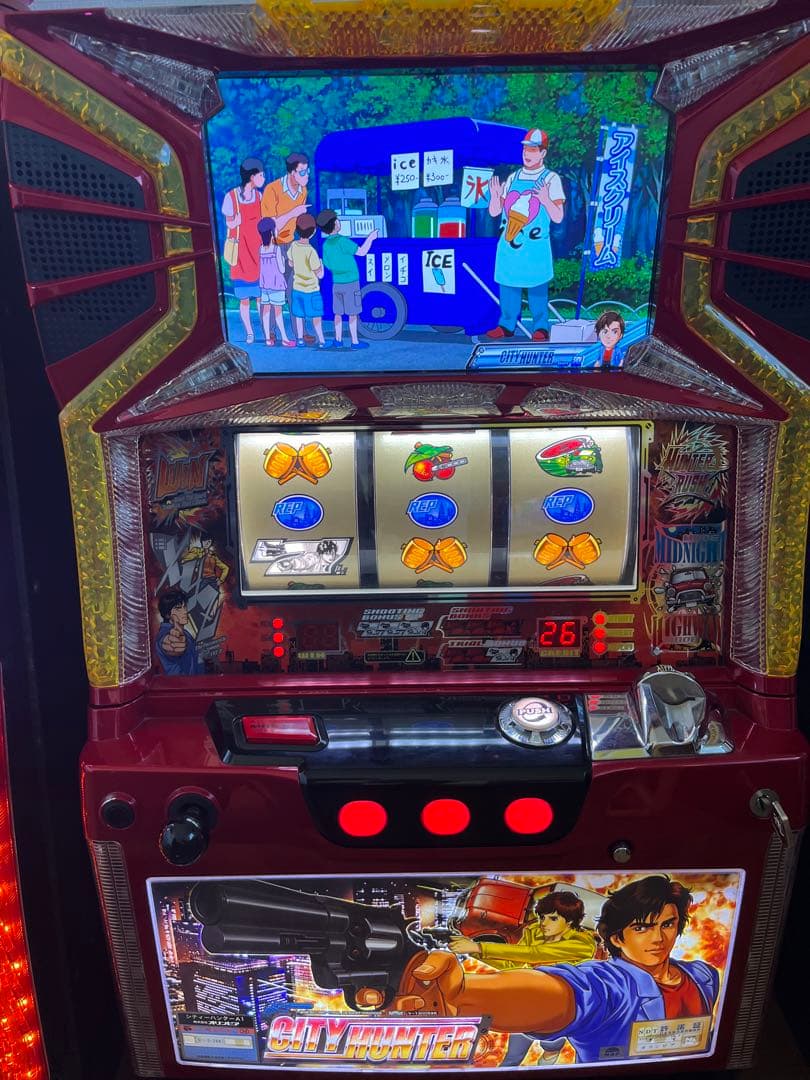 okaka　送料無料！シティーハンター 実機 5号機 不要機付