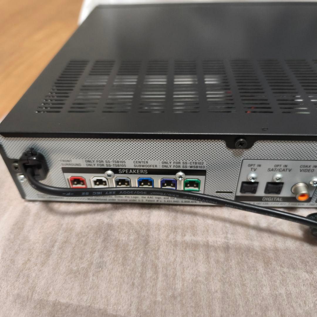 【アンプ以外未使用】SONY HT-SS380 5.1chホームシアター