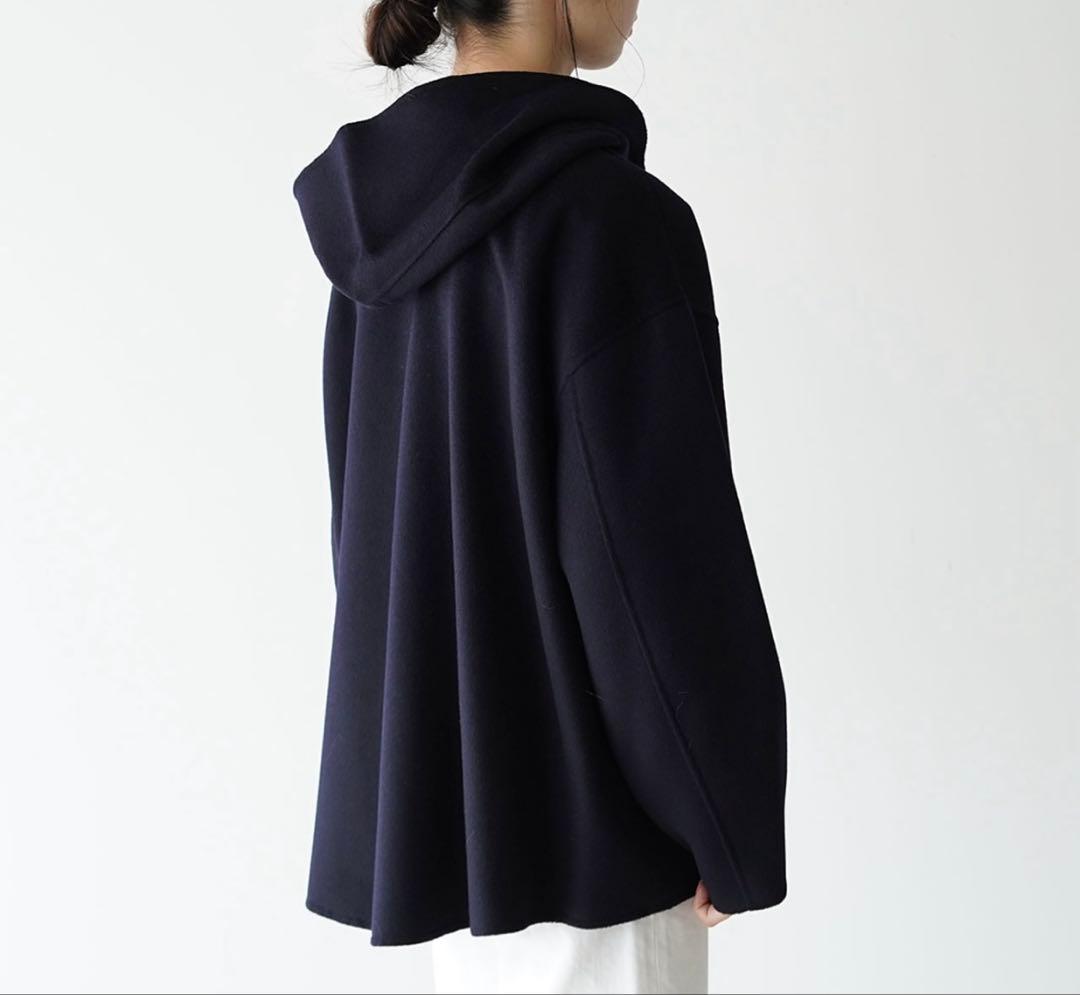 mizuiro ind ウール フード付き ショートコート