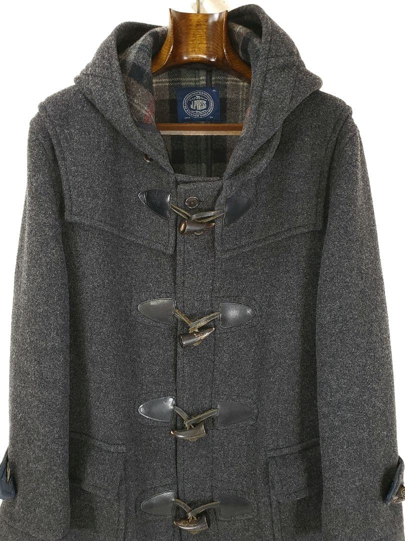 J.PRESS J.プレス ジェイプレス ロング丈 ダッフルコート 裏地チェック