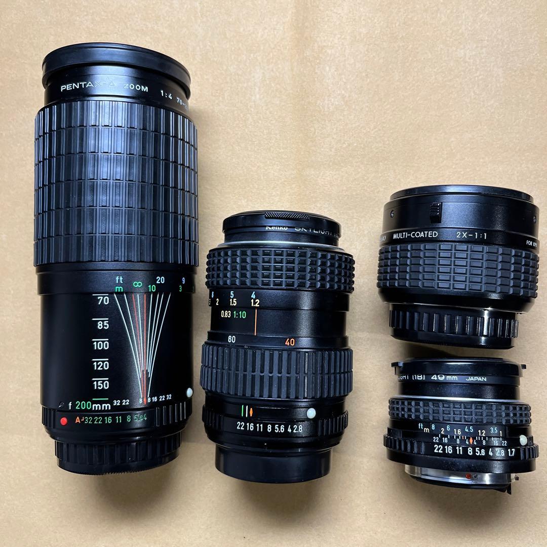 ペンタックスＫ2 レンズ4本セット
