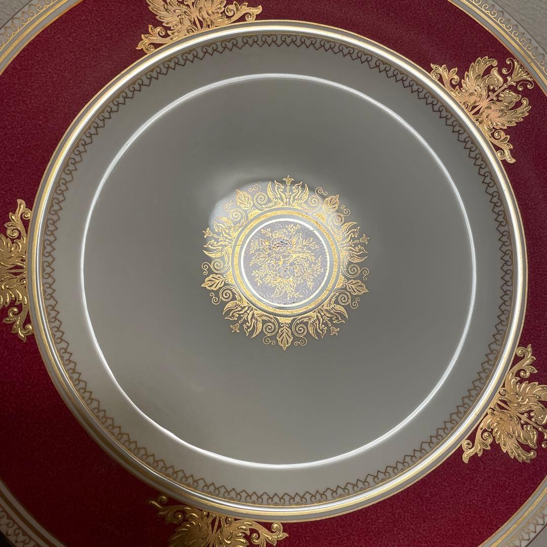 ウェッジウッド　コロンビア　パウダールビー　ディナープレート　27.5cm