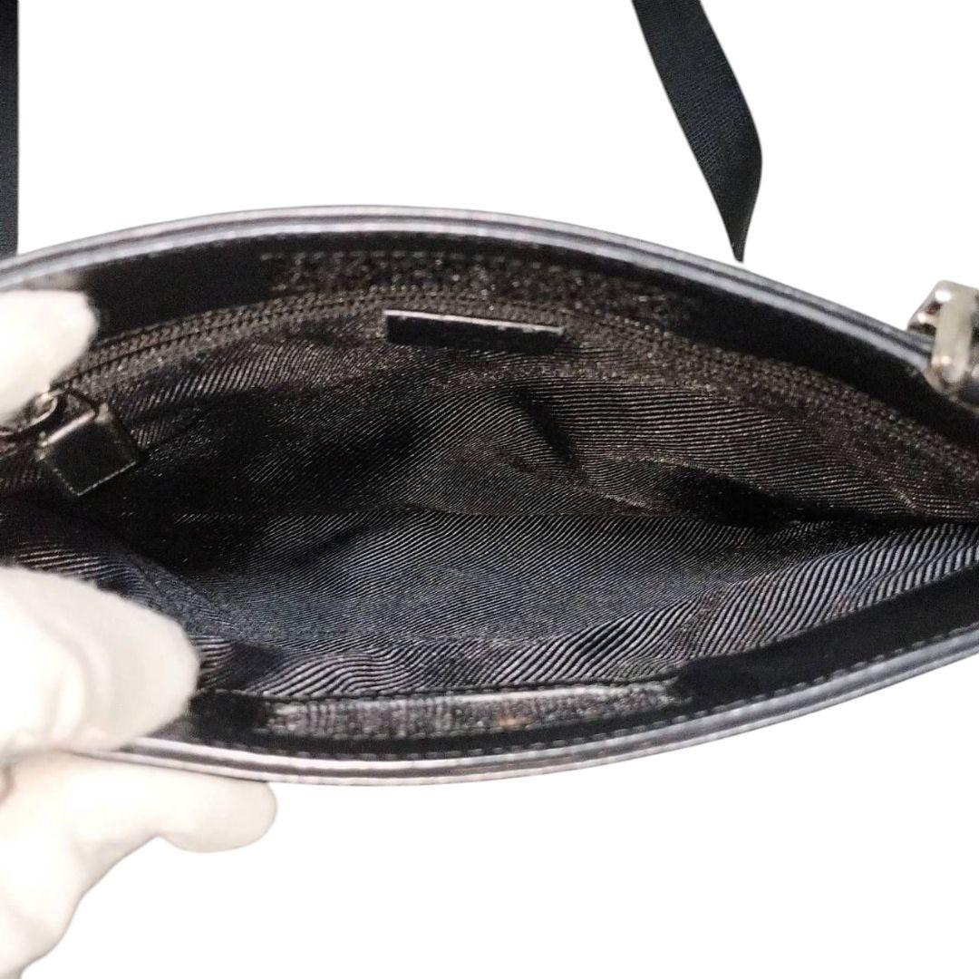 【美品】 GUCCI　グッチ　ショルダーバック　サコッシュ　GGキャンバス　袋有