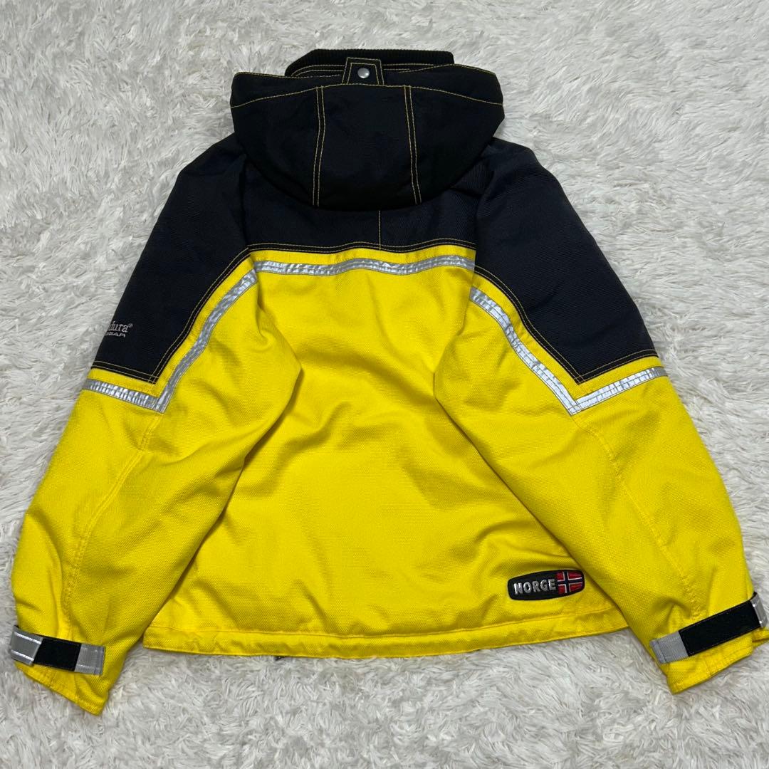 極美品 フェニックス スキーウェア ベスト L 黄色 3点セット FSG1026