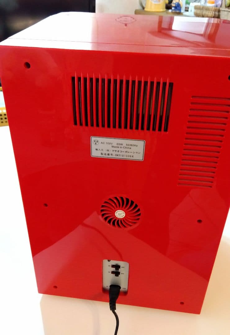 希少/美品　マサオコーポレーション　ミニ自動販売機型保冷庫　取説/全付属品付