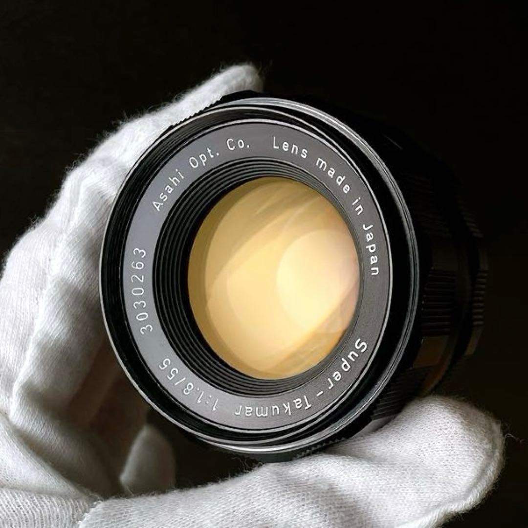 【光学美品】 Super Takumar 55mm f1.8 整備済 m42