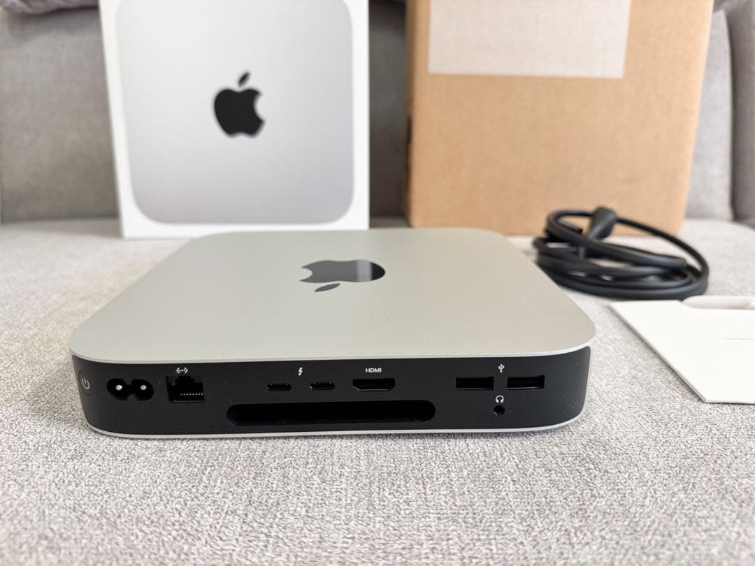 【ほぼ新品】Apple Mac mini M2 8GB/256GB(価格交渉可)