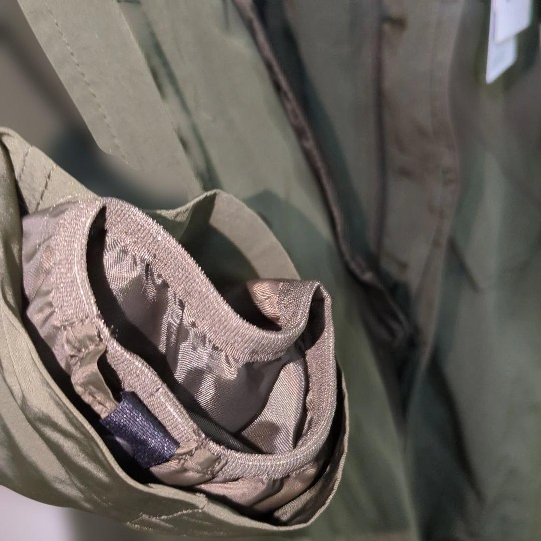 【美品】KAWADAダウン　オリーブグリーン モッズコート　新品未使用　Sサイズ