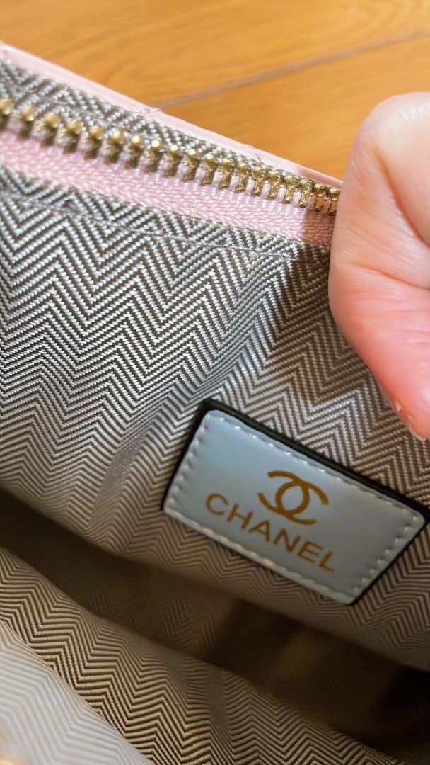 週末値下げ！CHANELピンク マトラッセ キルティング トートバッグ チェーン