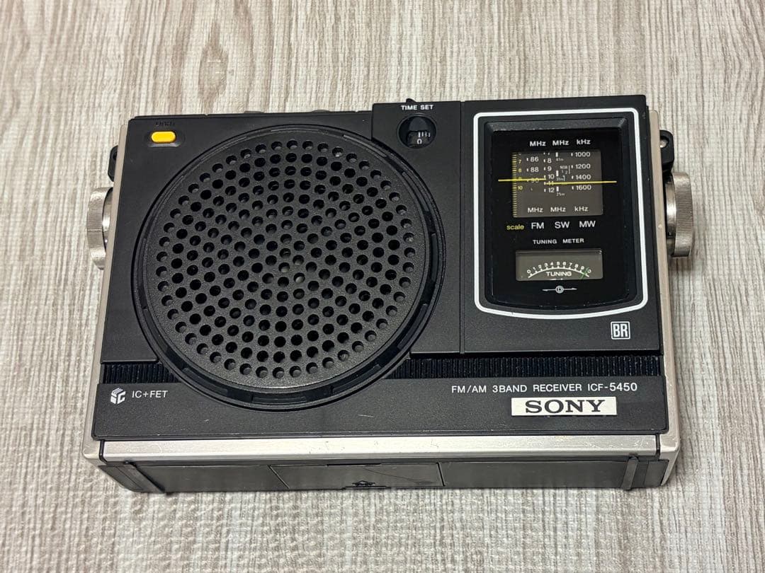SONY ICF-5450 ラジオ　動作確認済