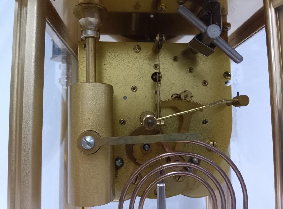 Nマーク　置時計　振り子時計　アンティーク　　/　079