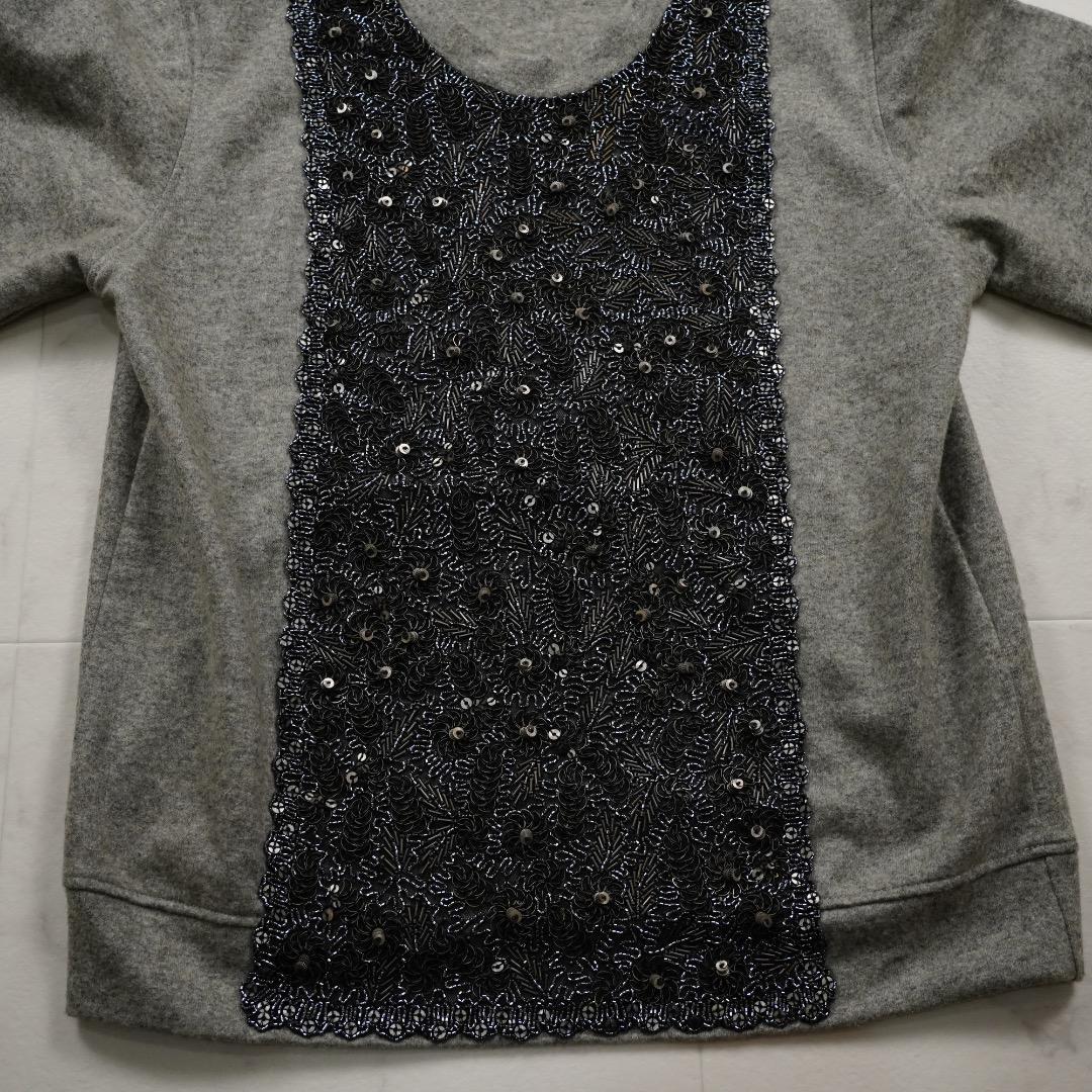 美品 LOEWE カシミヤニット グレー S