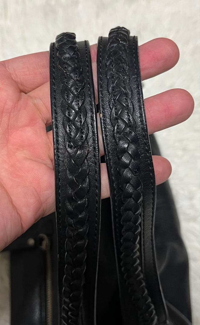 DIANA ダイアナ シボ革 ラムレザー ワンショルダーバッグ Y2K レザー