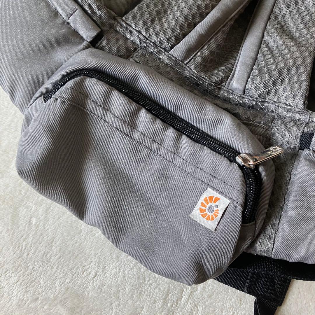 サラ　エルゴベビー　オムニ　ブリーズ　グラファルトグレー　メッシュ