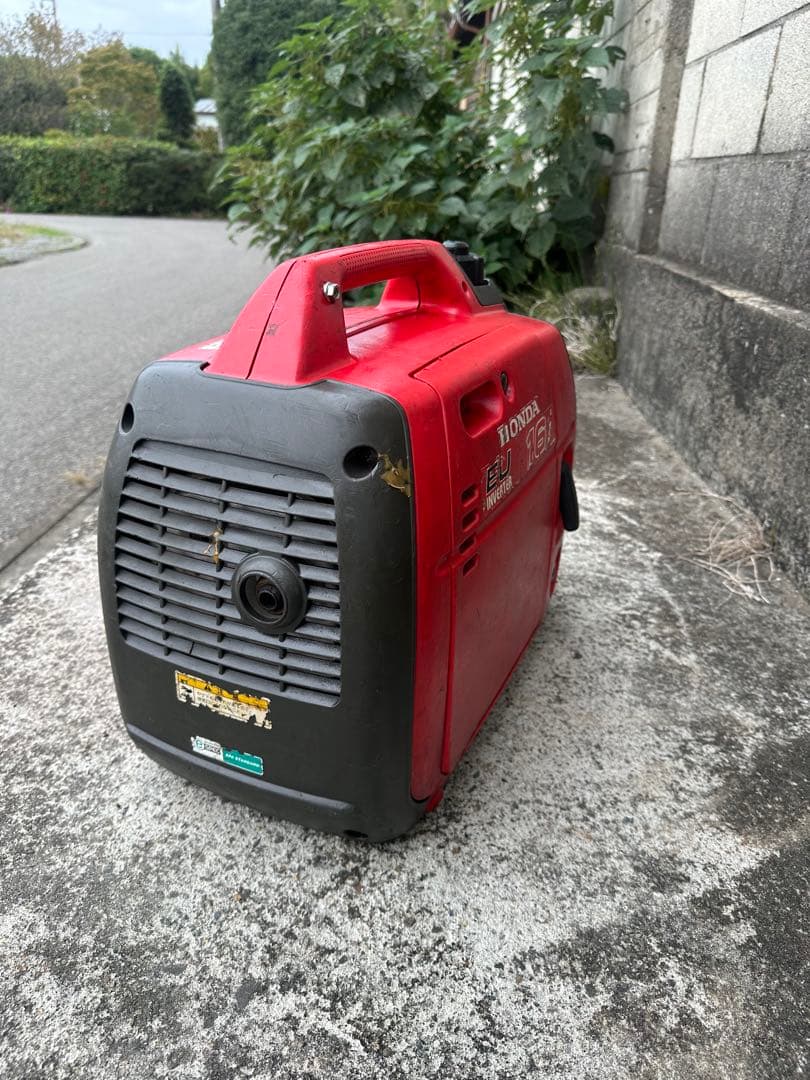 （動作確認済み）特選ホンダインバーター発電機 EU16i エンジンOK!!