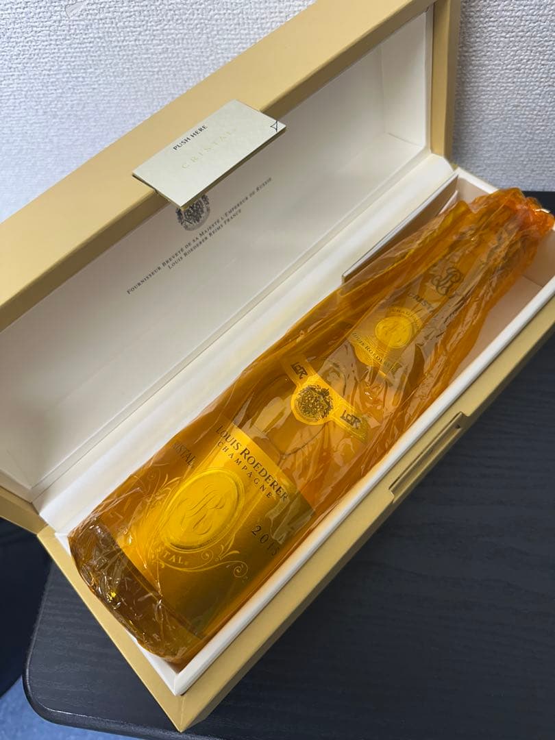 Louis Roederer Cristal 2015 ゴールドボックス付き