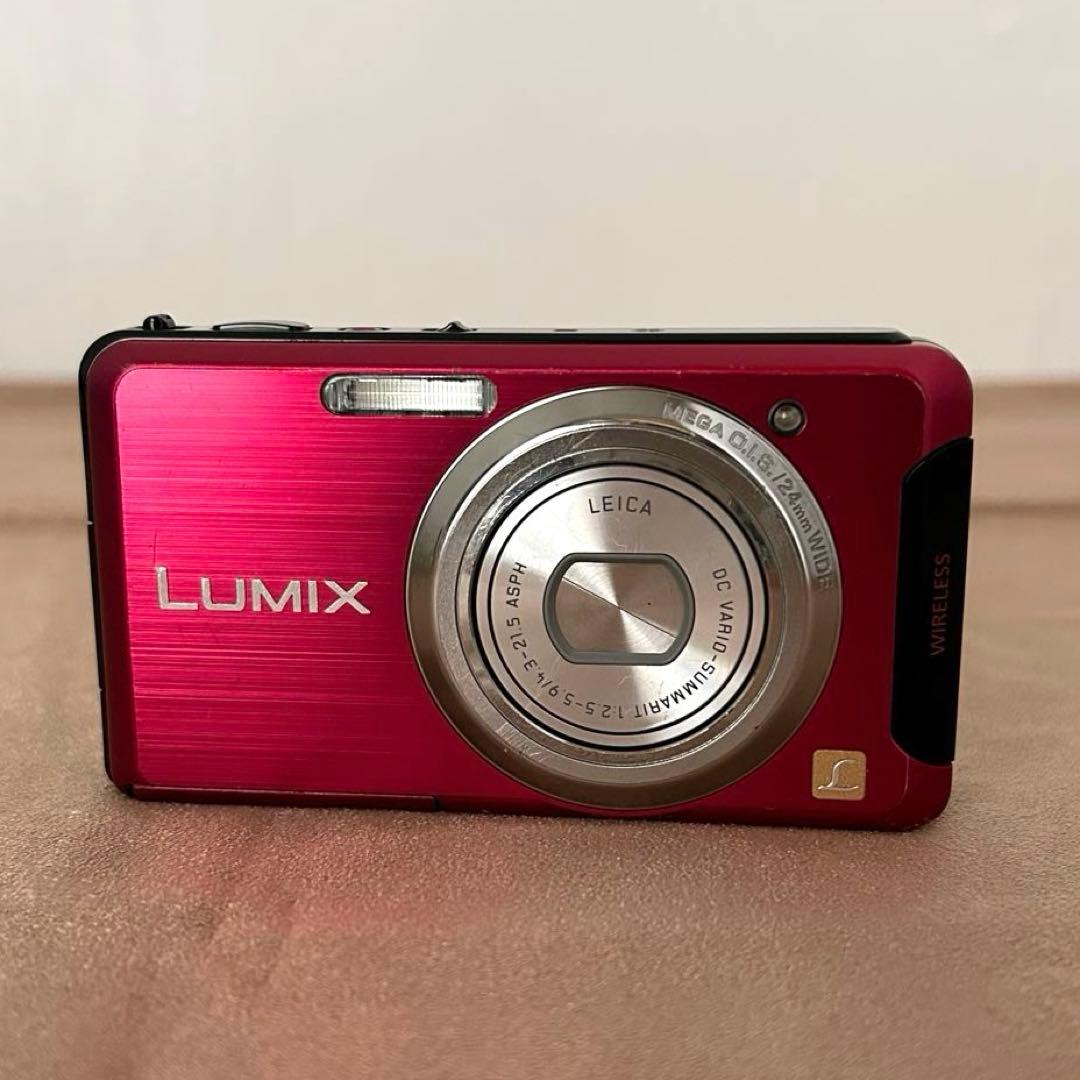 パナソニックコンパクトデジタルカメラ　DMC-FX90 レッド