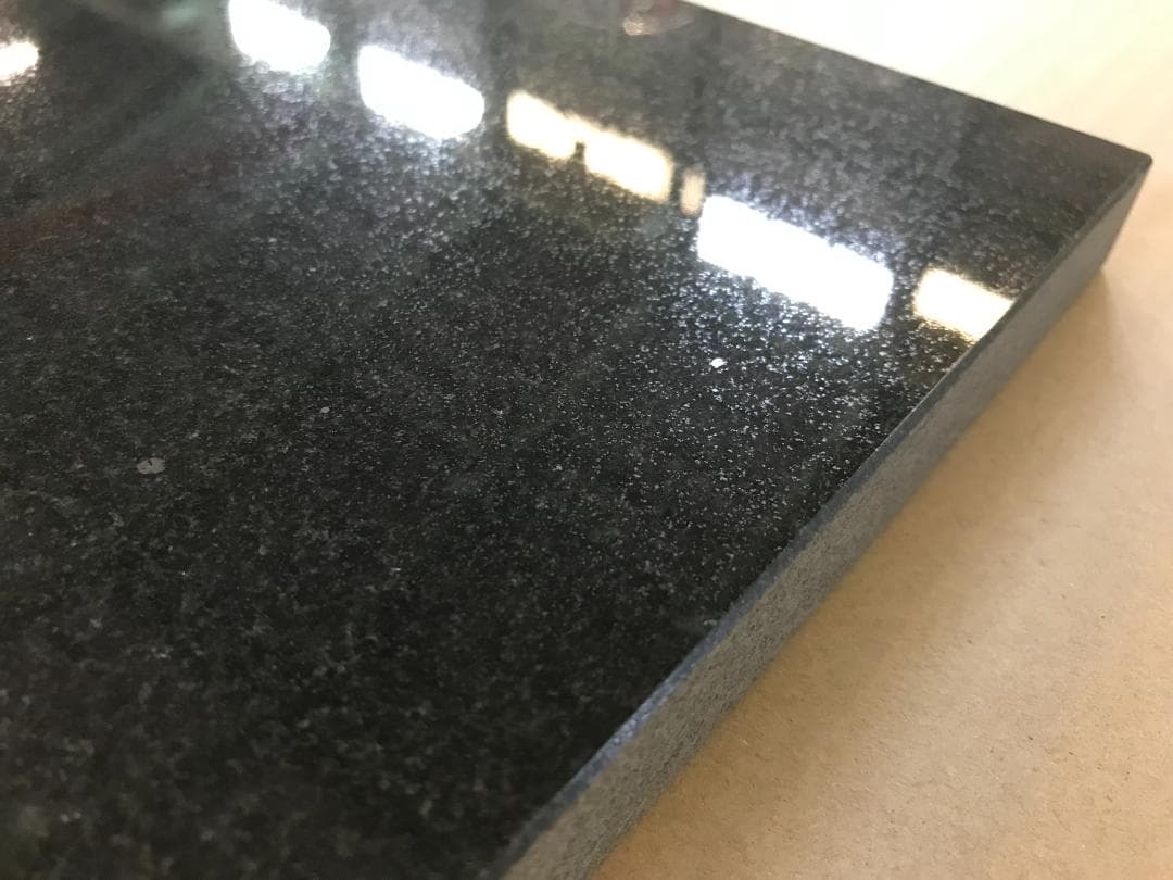 【uriurigogo】天然黒御影石　山西黒　オーディオボード●特注3枚