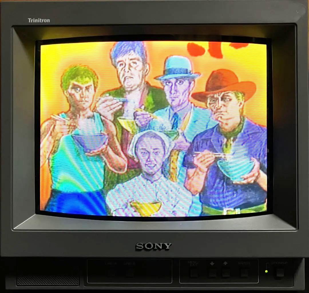 美品動作品 SONY PVM-14N5J 14インチブラウン管モニター 廃盤レア