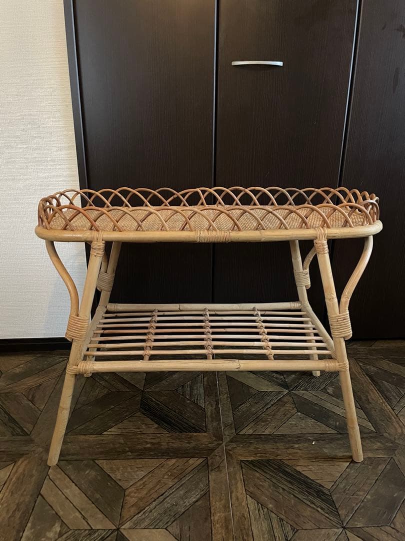 ラタン コンソールテーブル