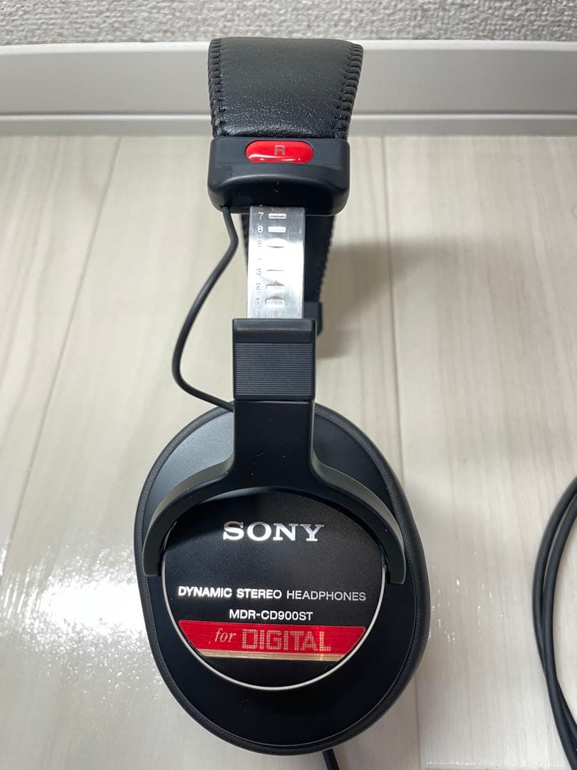 SONY MDR-CD900ST スタジオモニターヘッドホン　パット交換済み