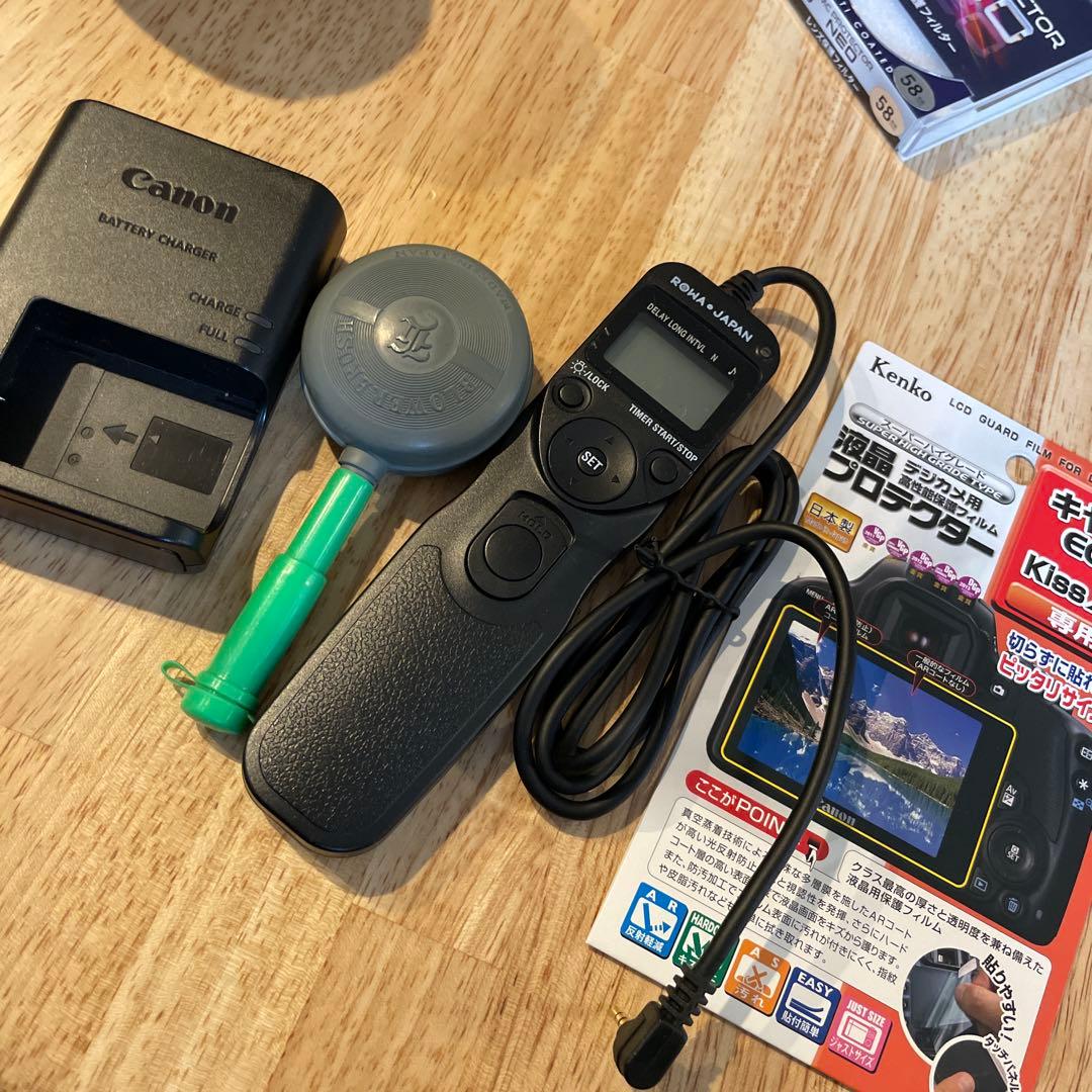 Canon EOS Kiss X7 ダブルズームキット＋広角や単焦点レンズ等