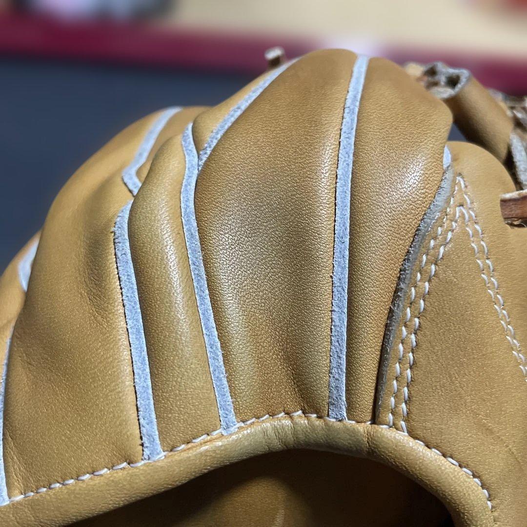 f*X様 Hi-Gold プロフェッショナルモデル 硬式グローブ 右投げ用 タン