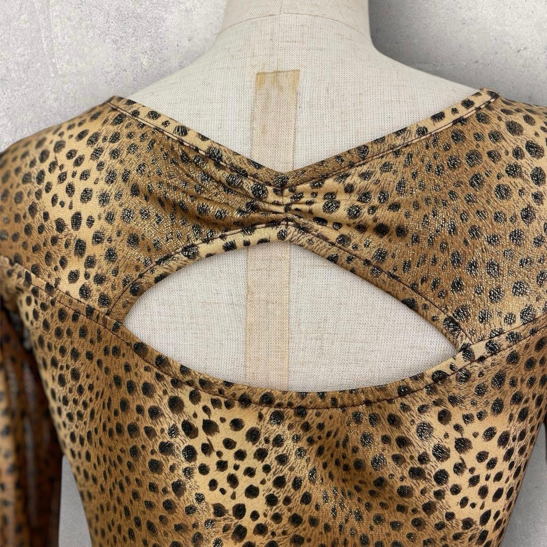 Create Sun レオパード柄 ダンス衣装 セットアップ トップス スカート