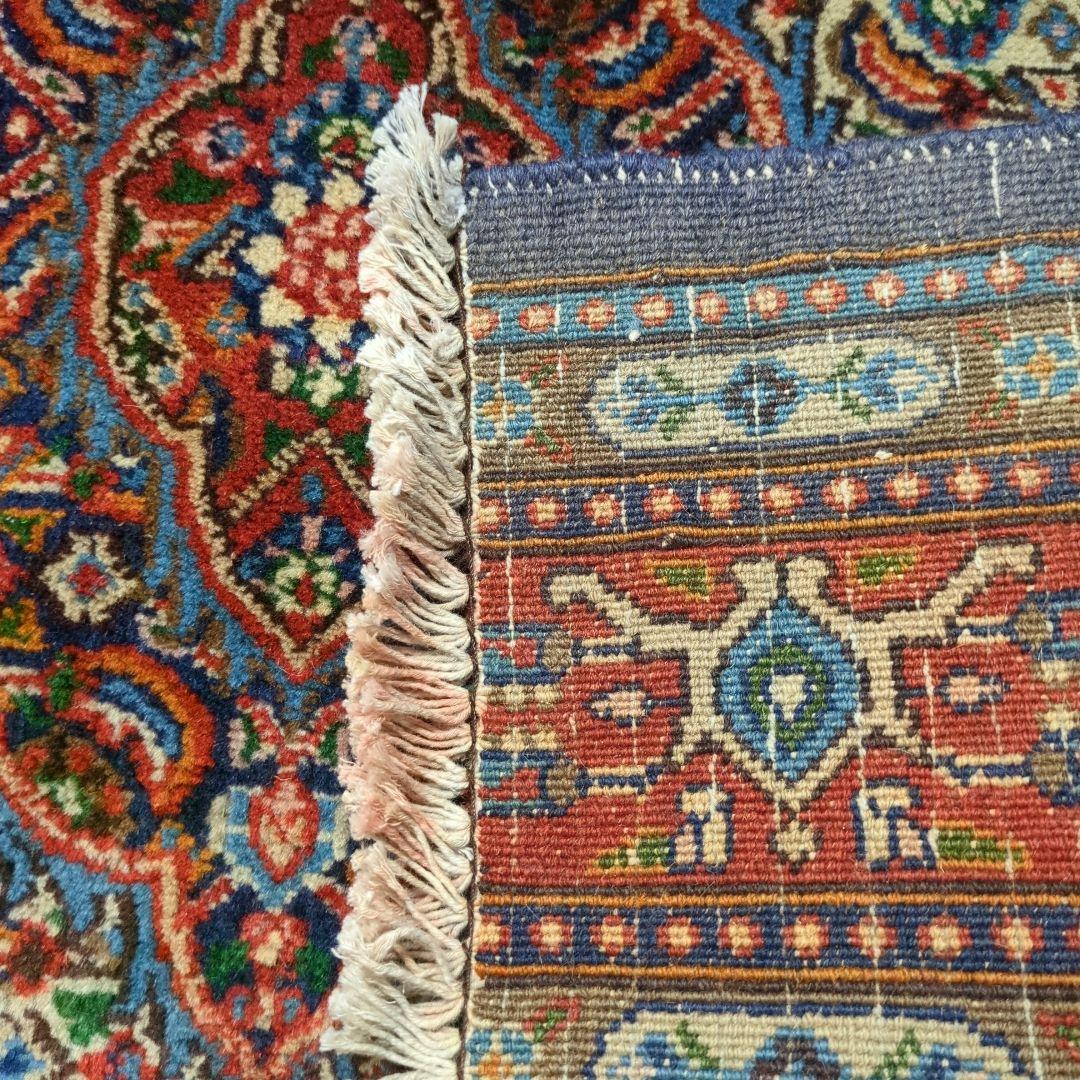 ヴィンテージラグ　ペルシャ絨毯　ムード　 手織り絨毯　ウール　コットン