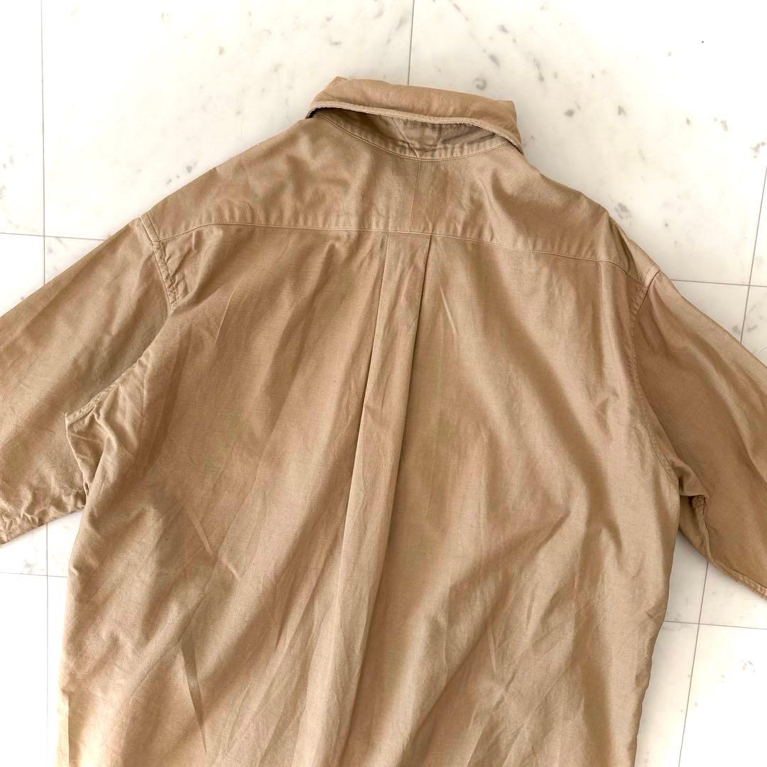 ま*ん様 美品ミューズドゥドゥーズィエムクラス ワイヤー襟 ボタンダウンシャツ