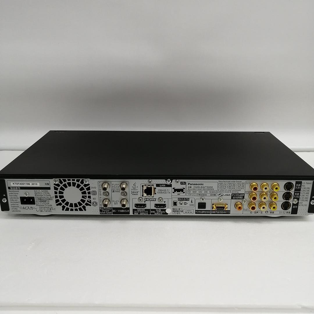 【訳アリ】Panasonic BDプレイヤー dmr-bwt3000