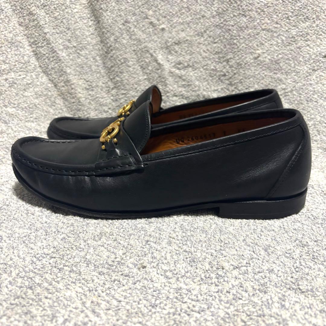 フェラガモ　ビットローファー　ガンチーニ