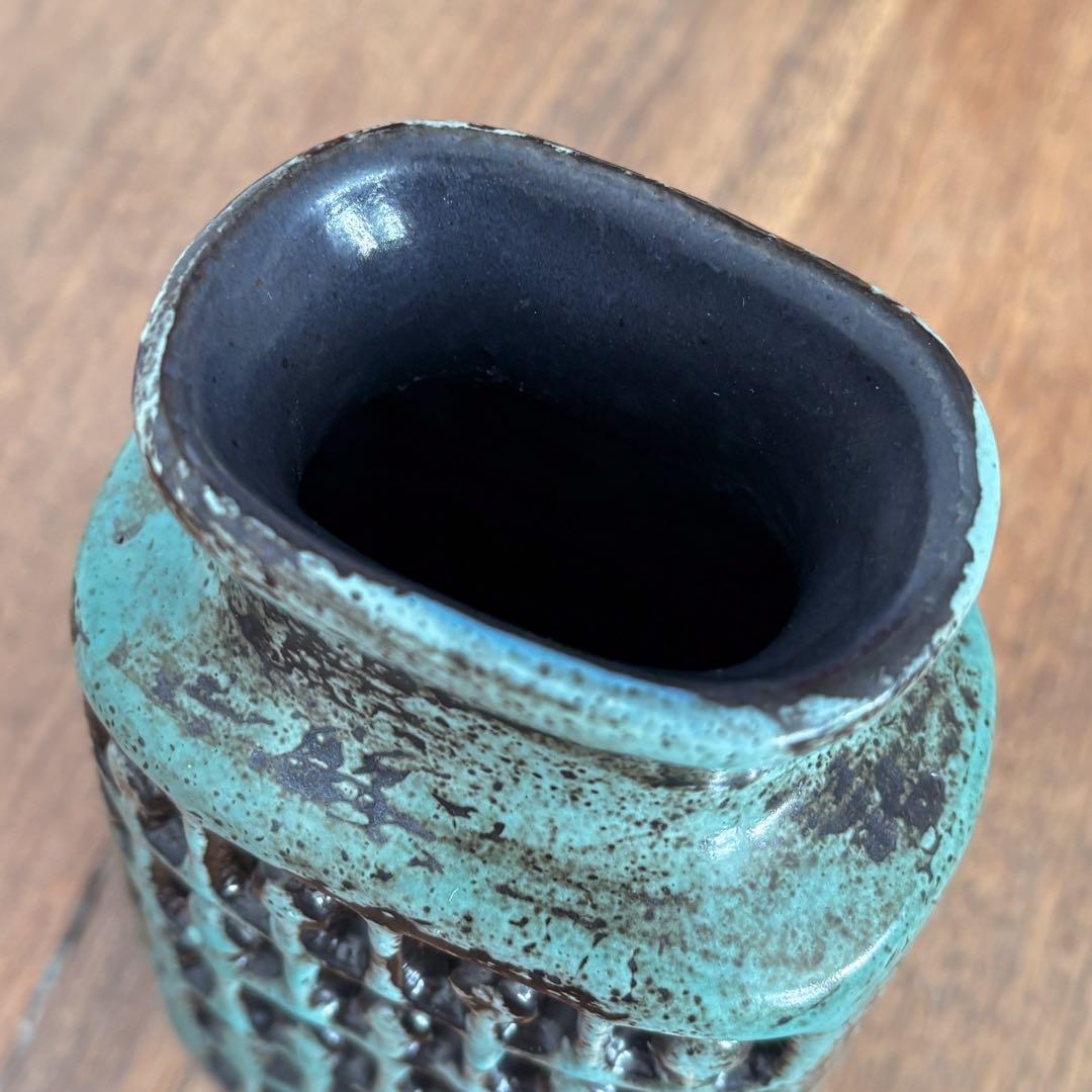 【東ドイツ Haldenslebenの花瓶】ヴィンテージ 409